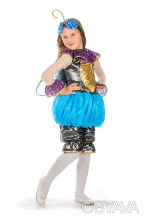 Детский карнавальный костюм "Муха Цокотуха" для девочки
 Детский карнавальный ко. . фото 1