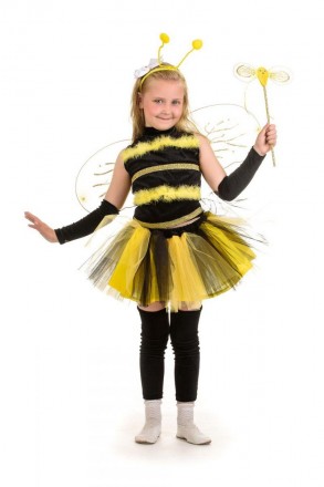 Детский карнавальный костюм Пчела
В комплекте: головной убор, блуза, перчатка, к. . фото 4