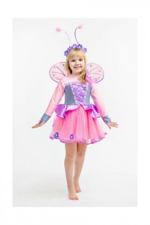 Карнавальний дитячий костюм метелик
Дитячий карнавальний костюм Метелик рожевий
. . фото 5