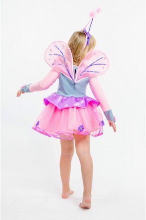 Карнавальний дитячий костюм метелик
Дитячий карнавальний костюм Метелик рожевий
. . фото 3