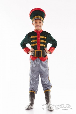 Дитячий карнавальний костюм "Солдати «12 Місяцьів»"
Дитячий карнавальний костюм . . фото 1