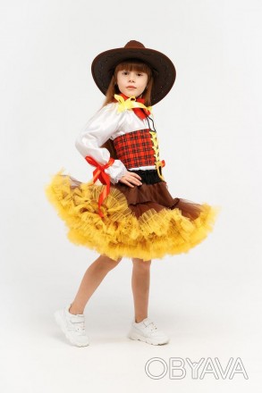 Детский карнавальный костюм Ковбойша для девочки