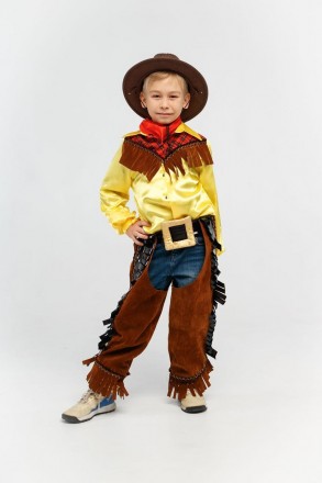 Детский карнавальный костюм Ковбой.
В комплект входит: 
	Накидка на штаны ( одев. . фото 4