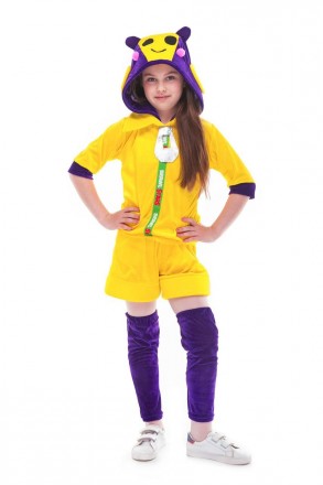  
Беа Пчелка карнавальный костюм из любимой видео игры.
В комплекте: кофта с кап. . фото 5