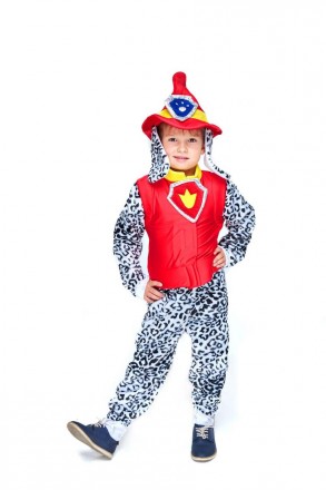  Дитячий карнавальний костюм Щенячий патруль Маршал
Дитячий карнавальний костюм . . фото 4