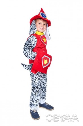  Дитячий карнавальний костюм Щенячий патруль Маршал
Дитячий карнавальний костюм . . фото 1
