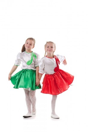 Детский карнавальный костюм Нотки.
В комплекте: юбка, блуза.
Материал:атлас, вел. . фото 2