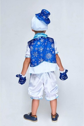  Детский новогодний костюм "Снеговик"
Детский карнавальный костюм Снеговика.В ко. . фото 6