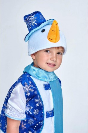  Детский новогодний костюм "Снеговик"
Детский карнавальный костюм Снеговика.В ко. . фото 5