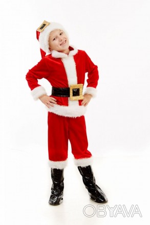 Карнавальний дитячий костюм Санта Клаус
Дитячий карнавальний костюм Санта Клауса. . фото 1