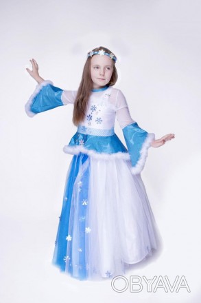 Новогодний детский костюм Новогодний детский костюм Метелица,Зима,Снежная короле. . фото 1
