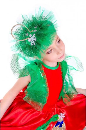Детский карнавальный костюм Ёлочная игрушка для девочки.
В комплекте: головной у. . фото 6