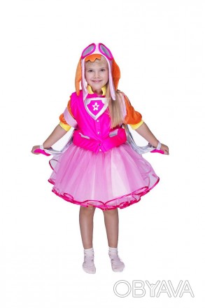 Детский карнавальный костюм Скай Щенячий Патруль.
В комплекте: головной убор, б. . фото 1
