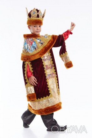 Дитячий карнавальний костюм стерео.
У комплект входить: туніка, корона. 
Матеріа. . фото 1