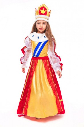 
	
	Детский карнавальный костюм королевы Элизабет.
	В комплекте: головной убор, . . фото 5