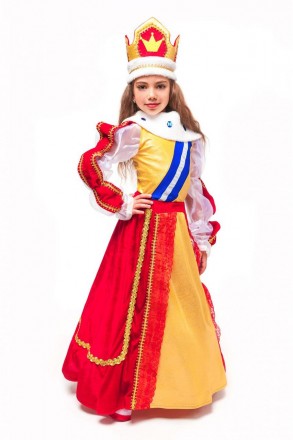 
	
	Детский карнавальный костюм королевы Элизабет.
	В комплекте: головной убор, . . фото 2