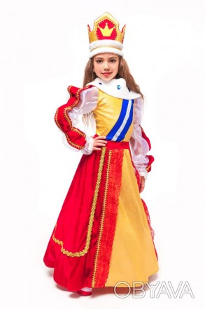 
	
	Детский карнавальный костюм королевы Элизабет.
	В комплекте: головной убор, . . фото 1