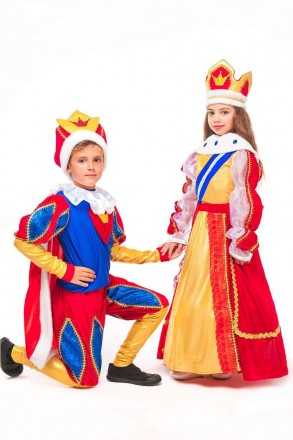 Детский карнавальный костюм Короля.
В комплект входит: головной убор, рубашка, в. . фото 8