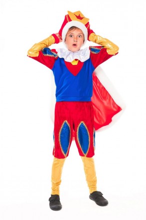 Детский карнавальный костюм Короля.
В комплект входит: головной убор, рубашка, в. . фото 5
