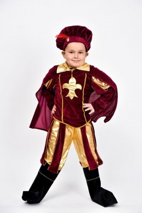  Детский карнавальный костюм "Принц"
Детский карнавальный костюм Принц. В компле. . фото 4