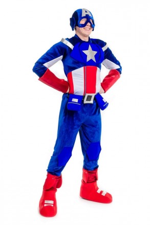 
Капитан Америка «Captain America» карнавальный костюм для взрослых
В карнавальн. . фото 2