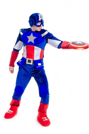 
Капитан Америка «Captain America» карнавальный костюм для взрослых
В карнавальн. . фото 4