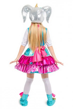 
Взрослый карнавальный костюм для аниматоров Кукла Лол 
В комплекте: головной уб. . фото 4
