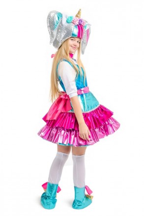 
Взрослый карнавальный костюм для аниматоров Кукла Лол 
В комплекте: головной уб. . фото 3
