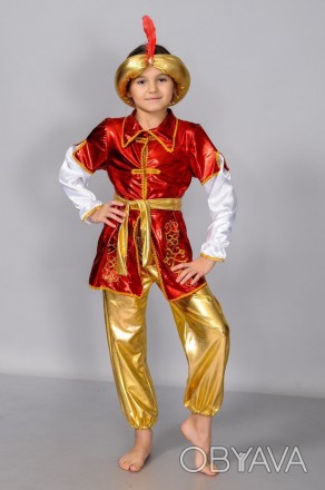  Дитячий карнавальний костюм "Султан"
Розмір: 34, 36, 38
Таблиця розмірів:
	
	
	. . фото 1