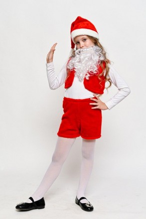 
Карнавальный костюм Гном Санта
В комплект входит: жилет, шорты, колпак, борода.. . фото 4