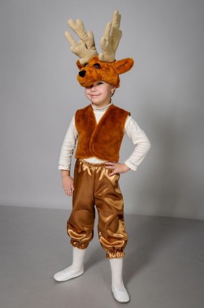  Дитячий новорічний костюм "Олень" 
Карнавальний костюм Олена. У комплект входит. . фото 2