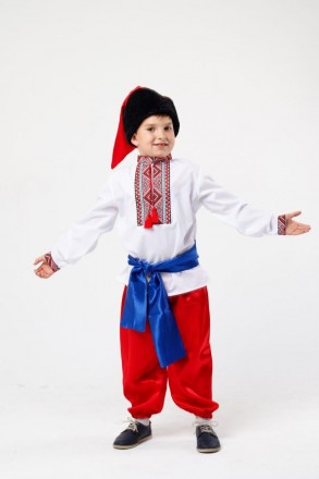 Детский карнавальный костюм для мальчика «УКРАИНЕЦ»
В комплект входит: рубашка, . . фото 2