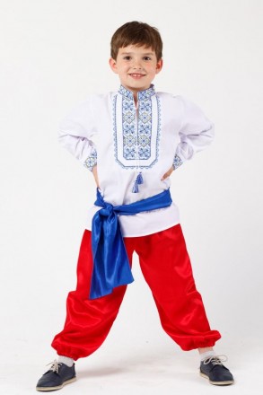 Детский карнавальный костюм для мальчика «УКРАИНЕЦ»
В комплект входит: рубашка, . . фото 4