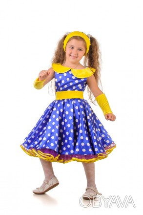 Детский карнавальный костюм "Стиляга девочка", "Ретро платье"
. В комплекте: Пла. . фото 1