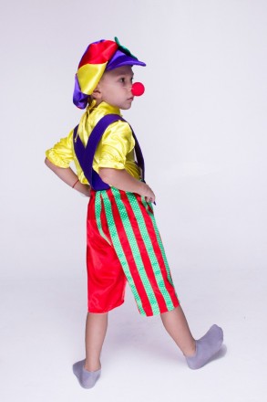 Детский карнавальный костюм Клоун.
Детский карнавальный костюм Клоуна 
В комплек. . фото 3