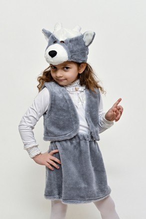 Дитячий новорічний костюм "Козочка" для дівчинки
Карнавальний костюм Козлик. У к. . фото 2