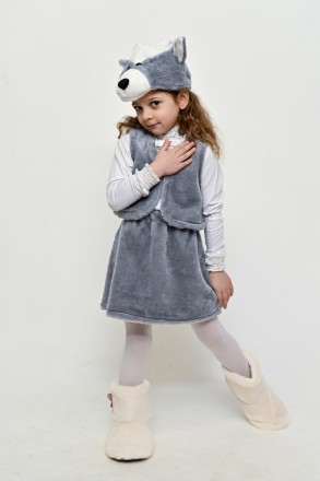 Дитячий новорічний костюм "Козочка" для дівчинки
Карнавальний костюм Козлик. У к. . фото 4