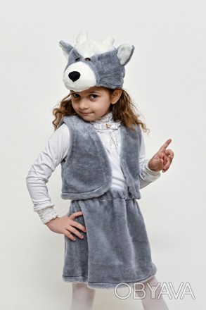 Дитячий новорічний костюм "Козочка" для дівчинки
Карнавальний костюм Козлик. У к. . фото 1