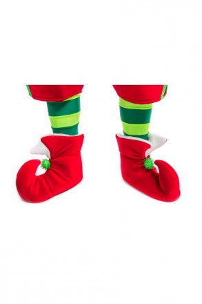 
В карнавальный костюм Рождественского эльфа входит:
	Кофта
	Головной убор
	Обув. . фото 3