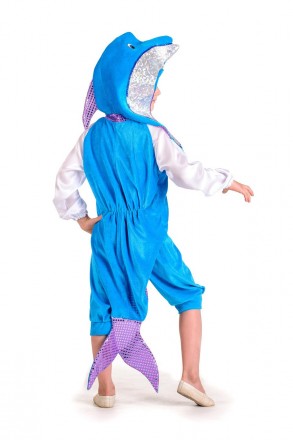 Маскарадный детский костюм Дельфин
 
Детский карнавальный костюм Дельфина
Размер. . фото 3