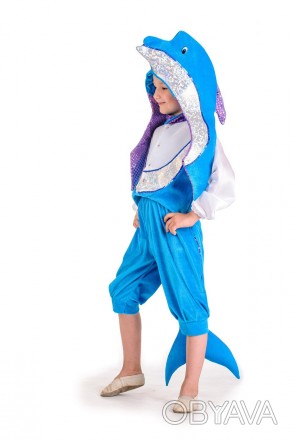 Маскарадный детский костюм Дельфин
 
Детский карнавальный костюм Дельфина
Размер. . фото 1