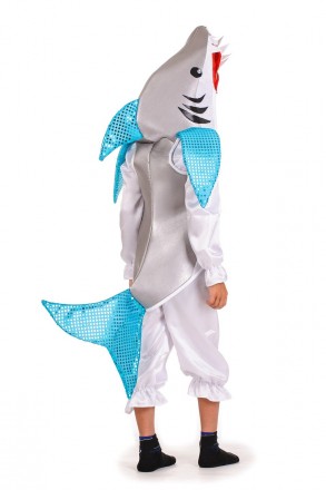 Маскарадный детский костюм Акула
Детский карнавальный костюм Акулы
Размер: 120 с. . фото 2