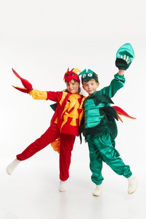 Детский карнавальный костюм Рак, краб, омар
В комплекте: головной убор, рубашка,. . фото 2