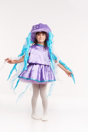 Детский карнавальный костюм Медузы для девочки.
В комплекте: головной убор, плат. . фото 3