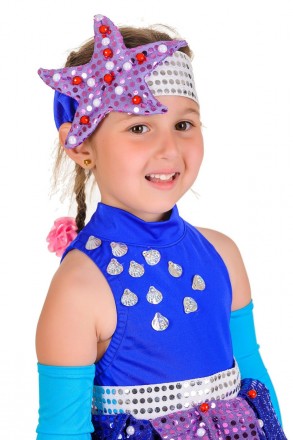Детский карнавальный костюм Морской звезды.
В комплекте: головной убор, платье, . . фото 4