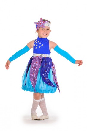 Детский карнавальный костюм Морской звезды.
В комплекте: головной убор, платье, . . фото 3