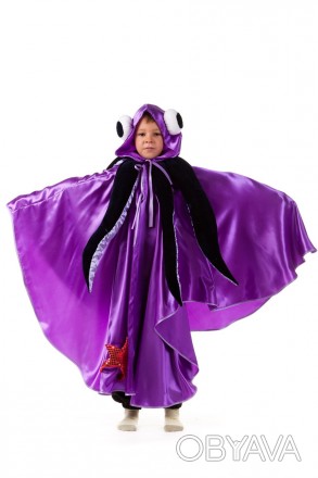 Детский карнавальный костюм Осьминог
В комплекте: плащ с капюшоном
Материал: атл. . фото 1