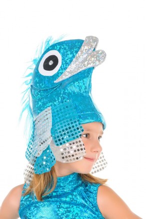 Детский карнавальный костюм рыбка. 
Детский карнавальный костюм рыбка для девочк. . фото 4