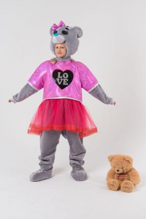 В состав карнавального костюма Мишка Тедди для аниматоров входят:
	Комбинезон 
. . фото 2