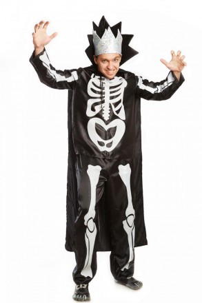 Взрослый карнавальный костюм для аниматора Кощей Бессмертный
В комплекте: корона. . фото 3